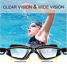 Load image into Gallery viewer, Anti-Fog Swimming Goggles